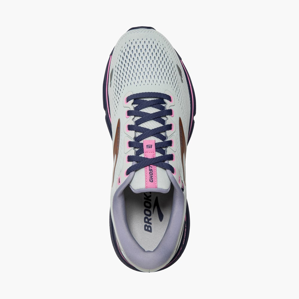 Chaussures Running Route Brooks Ghost 15 Cushioned Noir Femme | RHD-3613788